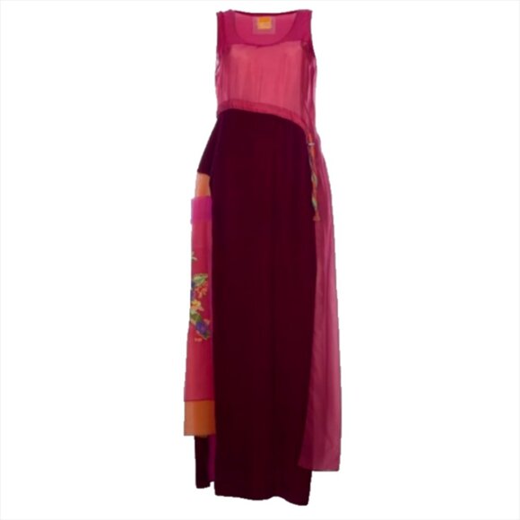 NWOT Marithe Francois Girbaud Vintage Maxi Dress - Picture 1 of 7